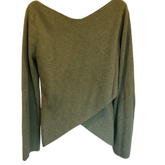 Aritzia Babaton Sage Green Wool Blend Sweater - Picture 2 of 4